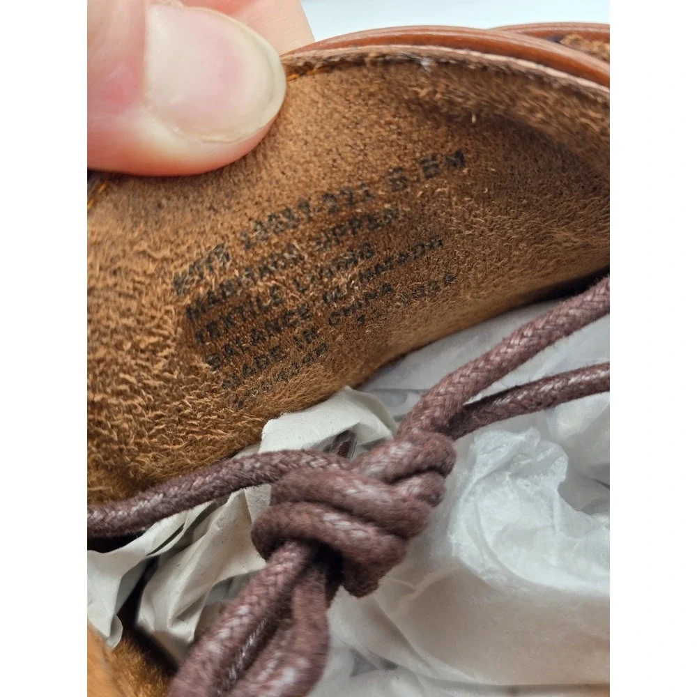 Florsheim Rucci Cap Toe Ox Jr Boys' Toddler-Youth Oxford Cognac Sz 5.5 M